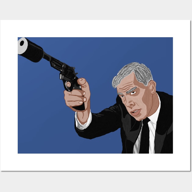 Lee Marvin, The Killers Wall Art by DeliciousAmbiguity